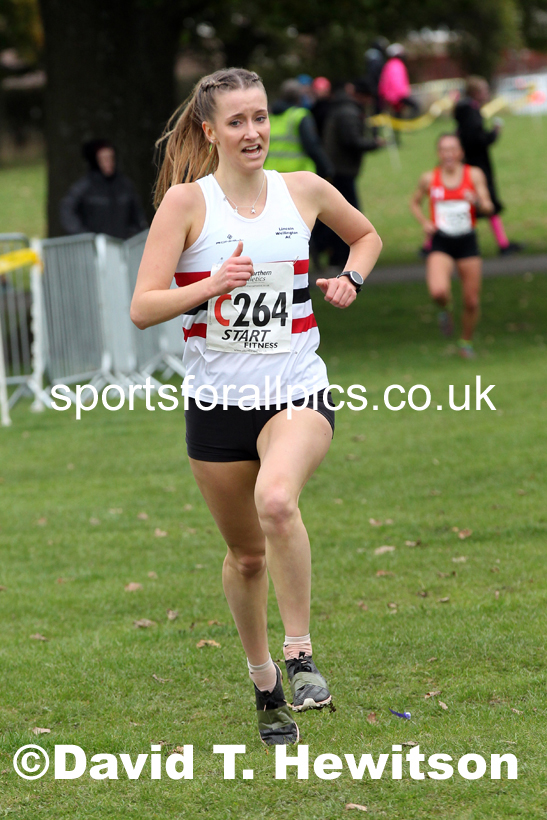Senior womens Northern Cross Country Relays, Graves Park, Sheffield. Photo: David T. Hewitson/Sports for All Pics
